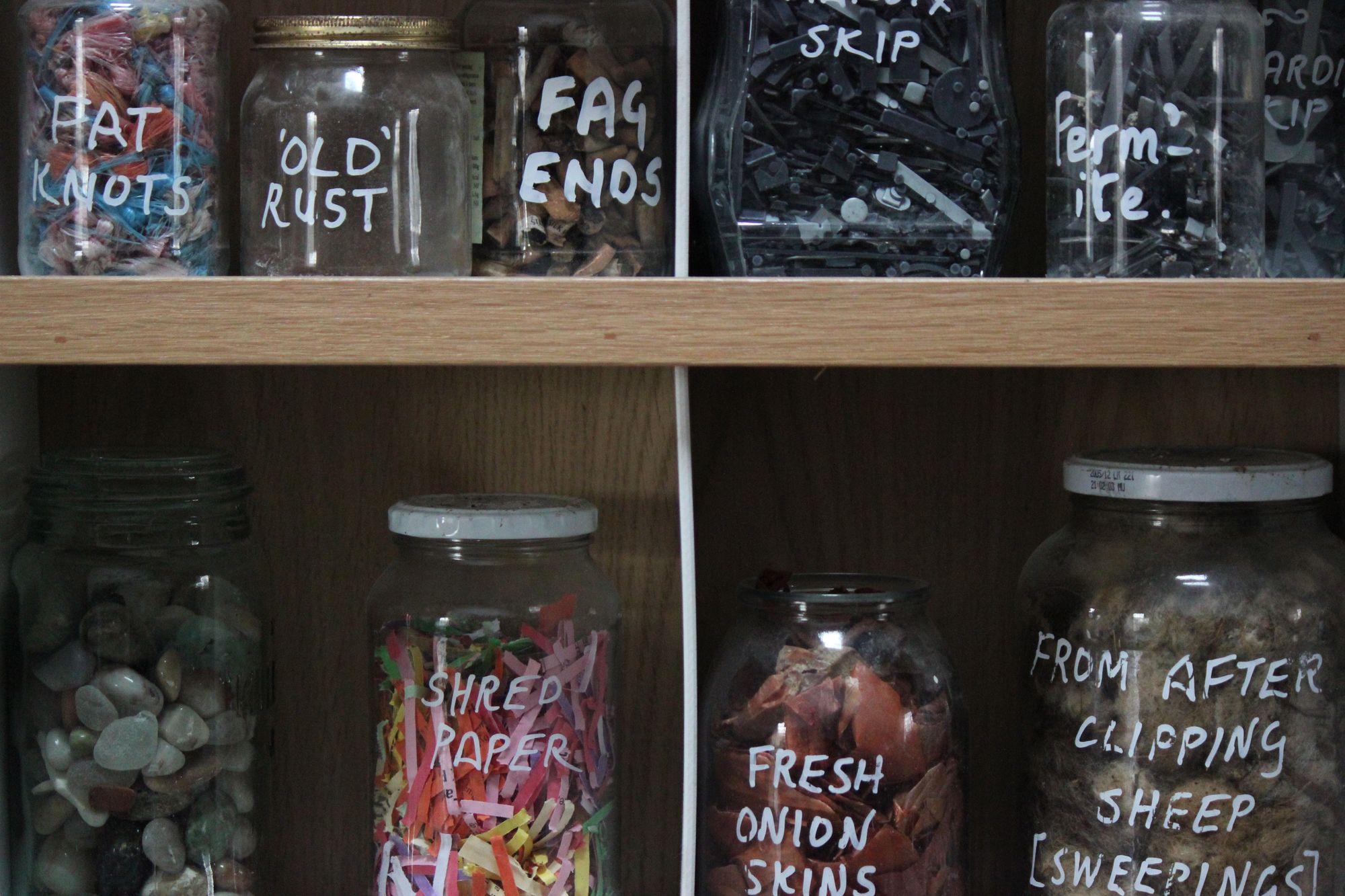 Edward's Very Nicely Organised and Displayed Odd Things in Jars