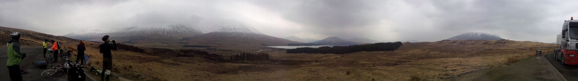 Glen Coe Pit Stop View